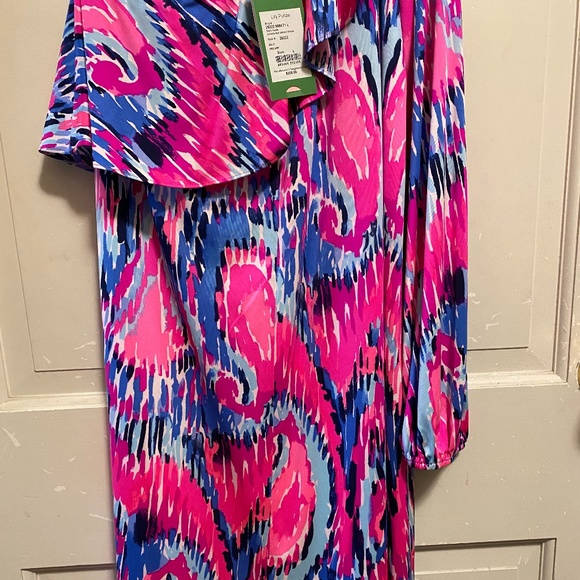 NWT Lilly Pulitzer Amante Silk Jersey Dress - Picture 3 of 8